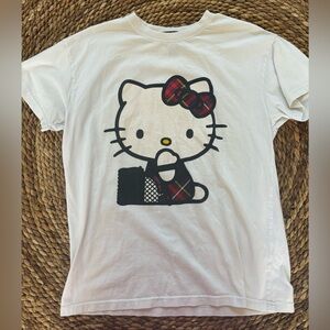 Punk Hello Kitty Graphic T-Shirt